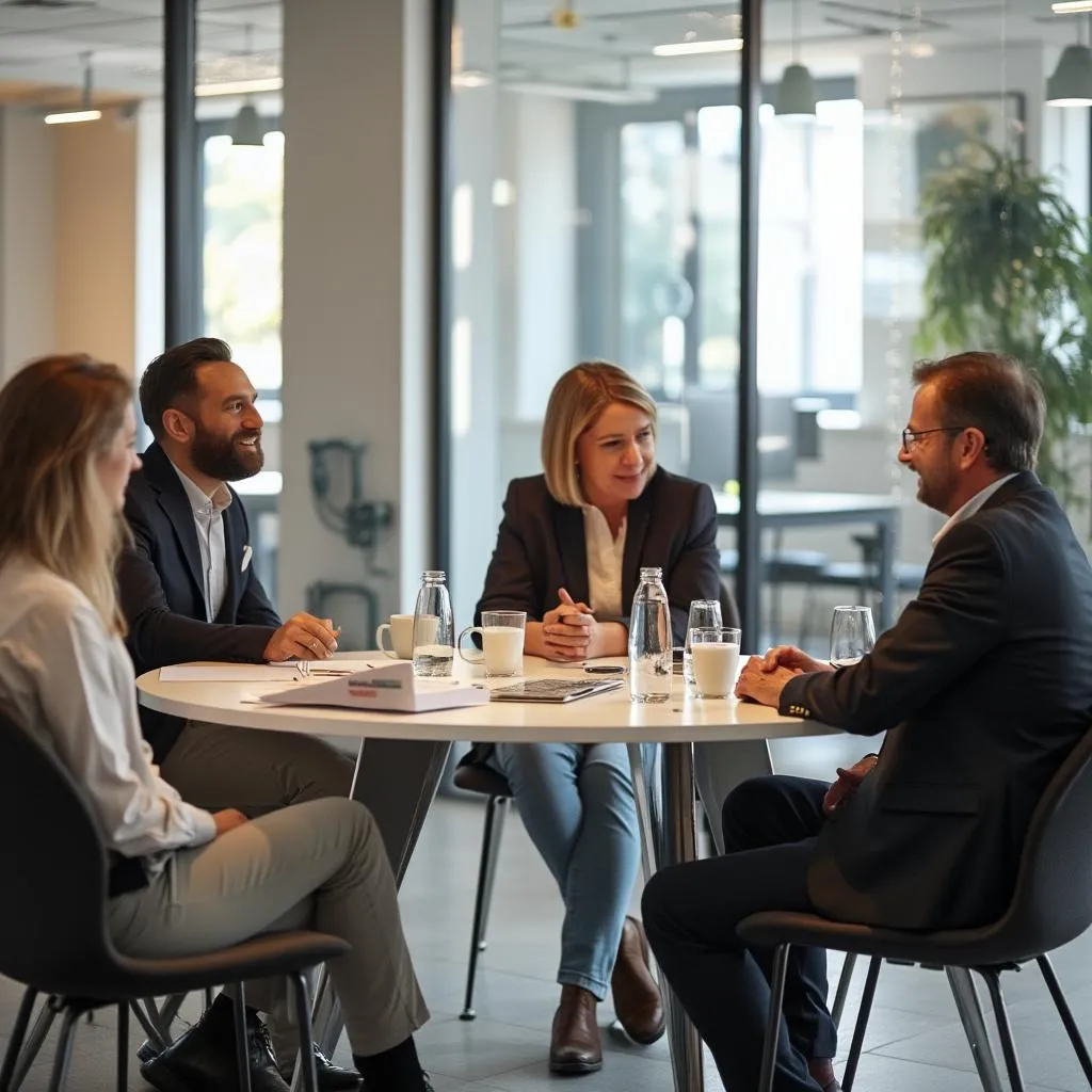 Équipe ExpertBusiness lors d'un séminaire interne